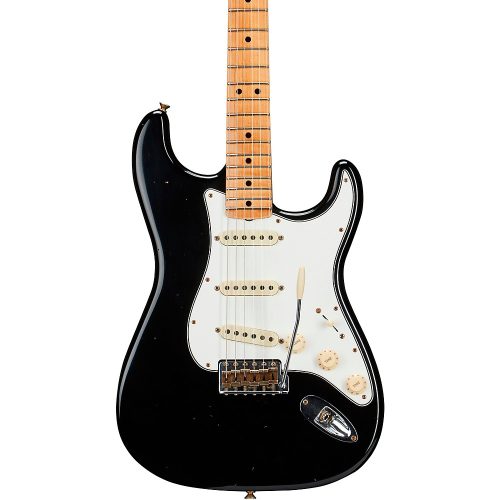 Fender Custom Shop Limited-Edition '69 Stratocaster Journeyman Relic Electric Guitar Aged Black