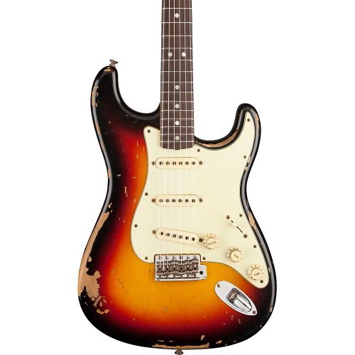 Fender Custom Shop Michael Landau Signature 1968 Stratocaster Relic Electric Guitar 3-Color Sunburst