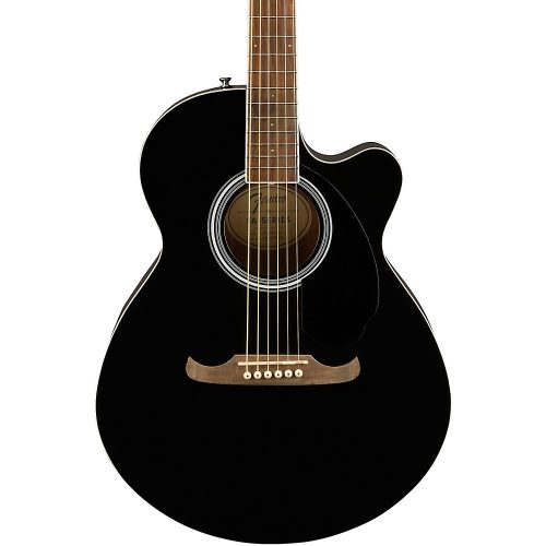 Fender FA-135CE Concert Acoustic-Electric Guitar Black