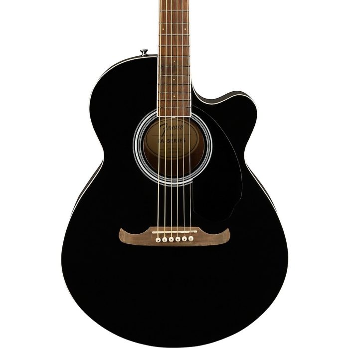 Fender FA-135CE Concert Acoustic-Electric Guitar Black