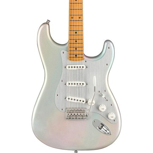 Fender H.E.R. Stratocaster Electric Guitar Chrome Glow