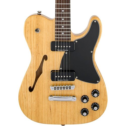 Fender Jim Adkins JA-90 Telecaster Thinline Electric Guitar Natural