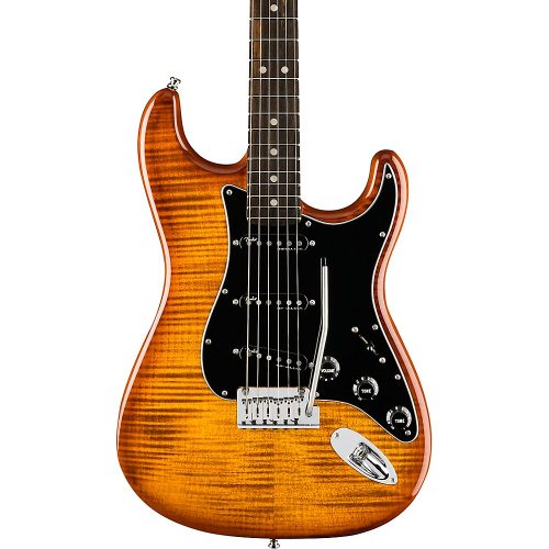 Fender Limited-Edition American Ultra Stratocaster Electric Guitar Tiger's Eye