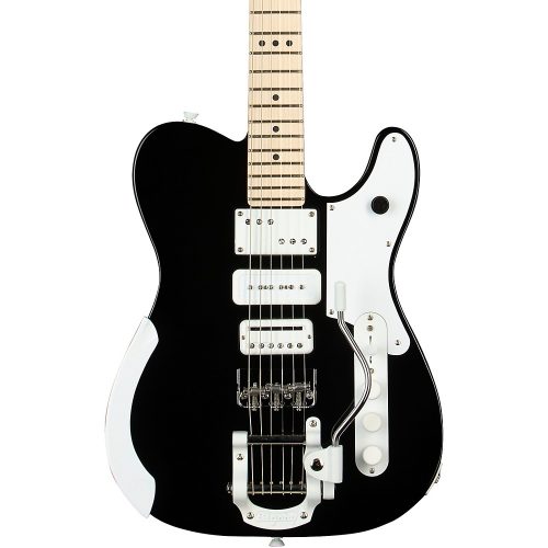 Fender Limited-Edition Jack White Triplecaster Telecaster Electric Guitar Black