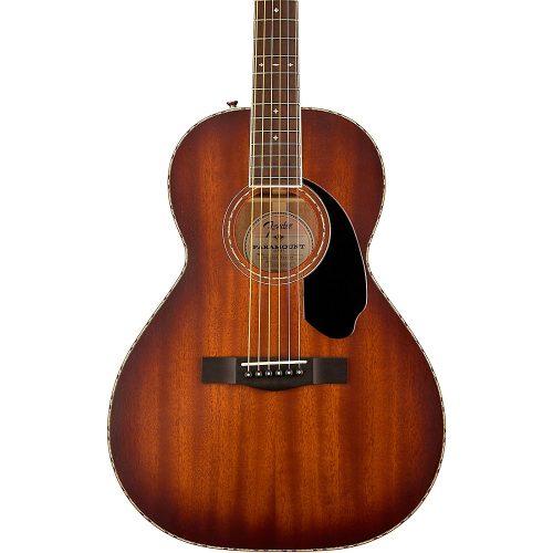 Fender Paramount PS-220E Parlor Acoustic-Electric Guitar Aged Cognac Burst