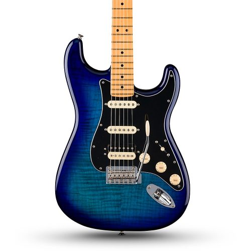 Fender Player II Stratocaster HSS Plus Top Maple Fingerboard Limited-Edition Electric Guitar Blue Burst