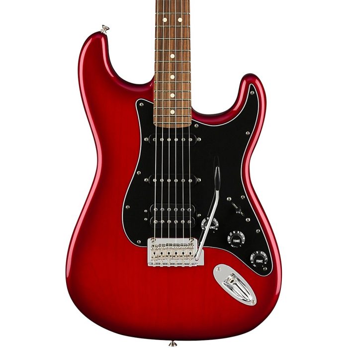 Fender Player Stratocaster HSS Pau Ferro Fingerboard Limited-Edition Electric Guitar Candy Red Burst