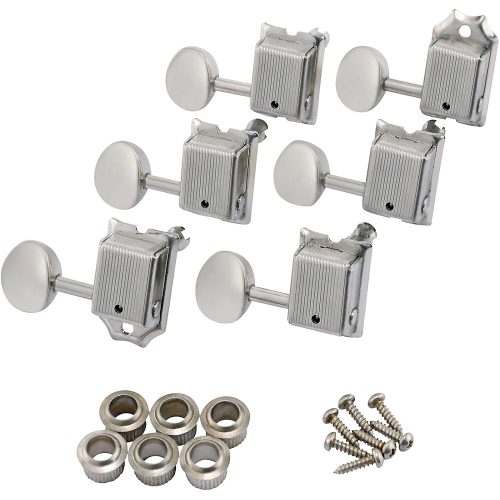 Fender Road Worn Guitar Machine Heads Nickel
