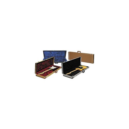 Fender Strat/Tele Hardshell Case Black Orange Plush Interior