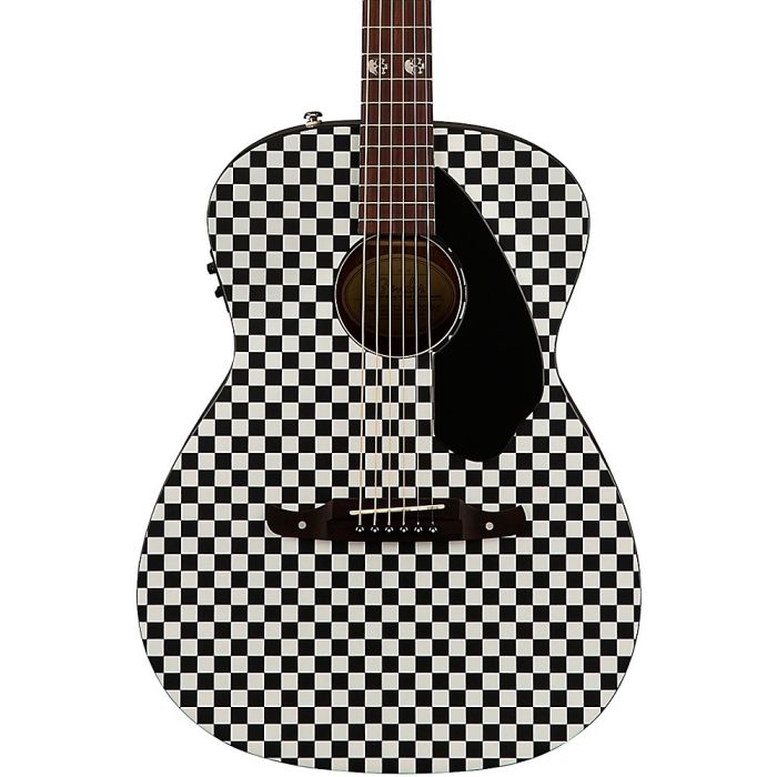 Fender Tim Armstrong Signature Hellcat Acoustic-Electric Guitar Checkerboard