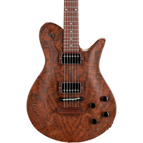 Fodera Guitars Imperial Custom Electric Guitar Walnut Burl