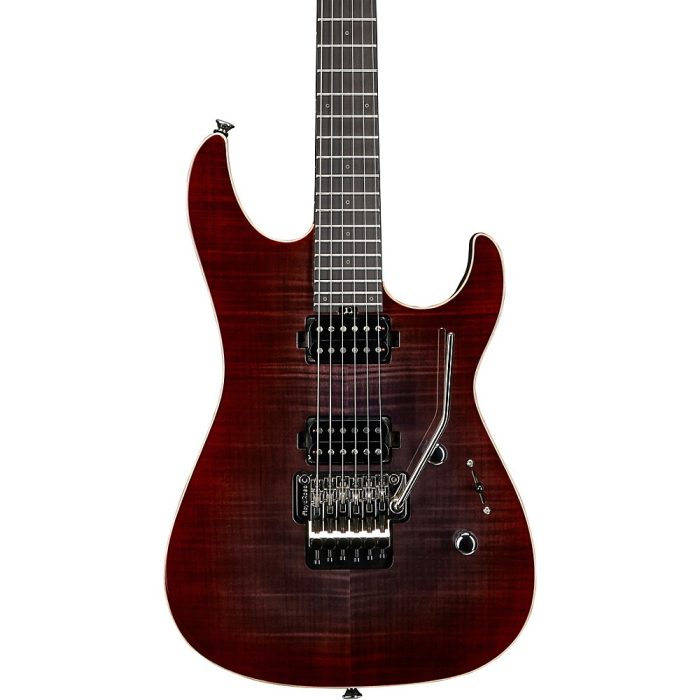 Friedman Noho 24 Electric Guitar Black Cherry Trans