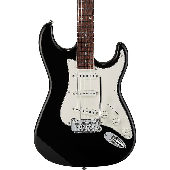 G&L Fullerton Deluxe Legacy Electric Guitar Jet Black