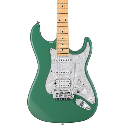 G&L Fullerton Deluxe Legacy HSS Electric Guitar Macha Green