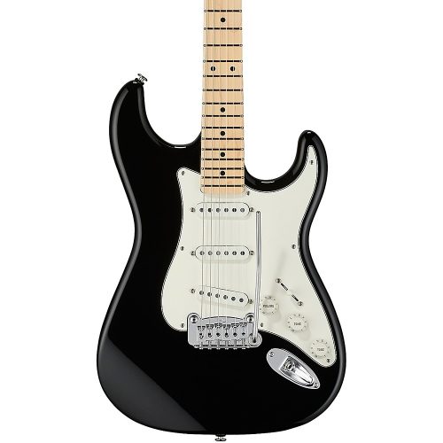 G&L Fullerton Deluxe Legacy Maple Fingerboard Electric Guitar Jet Black