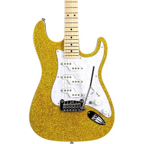 G&L GC Limited-Edition USA Comanche Electric Guitar Gold Flake
