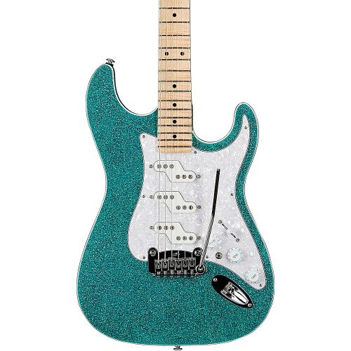 G&L GC Limited-Edition USA Comanche Electric Guitar Turquoise Flake