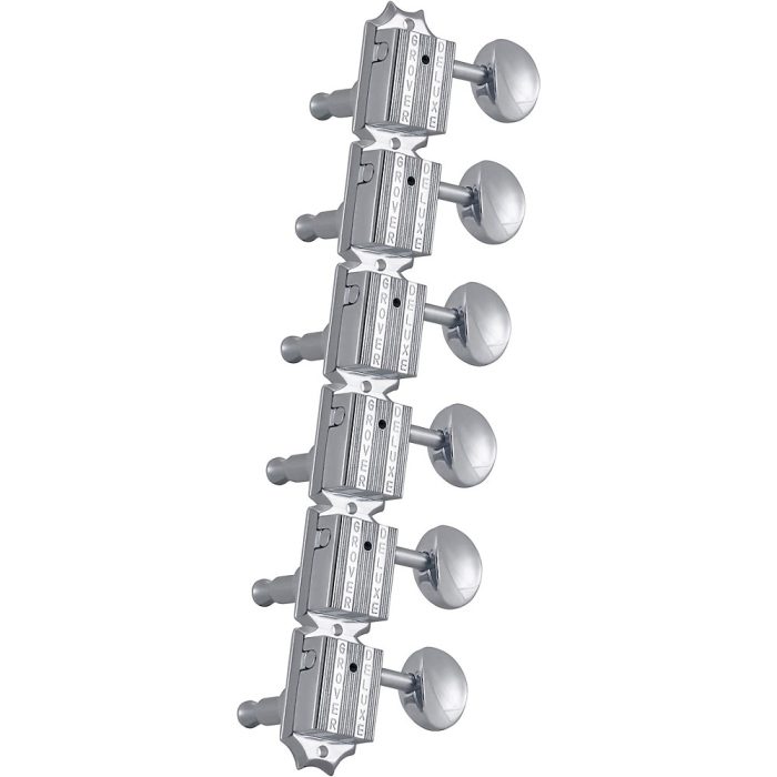 GROVER Deluxe 136 Series Tuning Machines Chrome 6-in-line