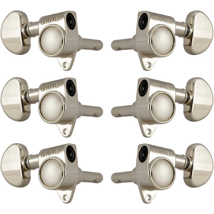 GROVER Locking Rotomatics 106 Series Tuning Machines Nickel