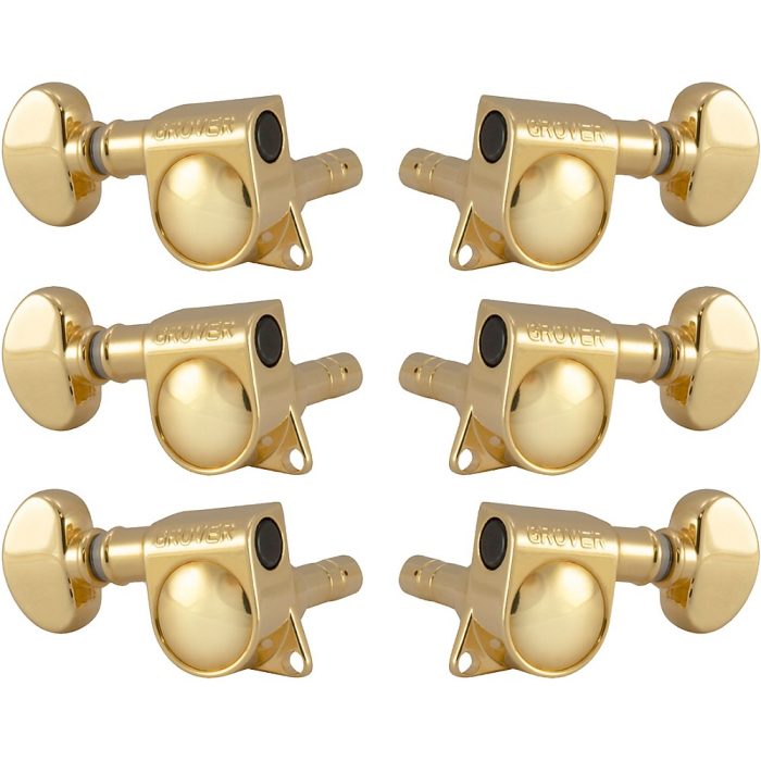 GROVER Mid-Size Locking Rotomatics 406 Series Tuning Machines Gold 3+3