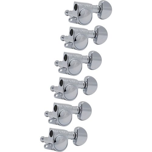 GROVER Mid-Size Rotomatics 205-18 Series Tuning Machines Chrome 6-in-line