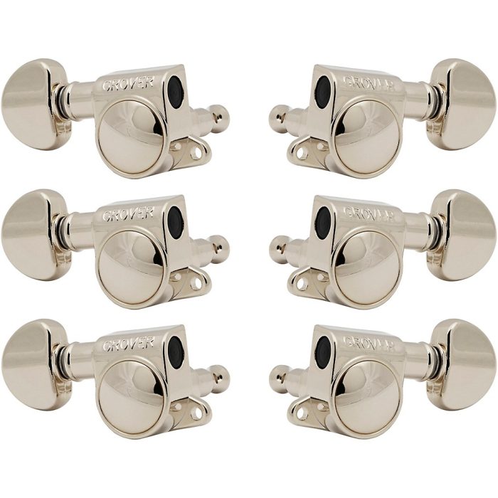 GROVER Mid-Size Rotomatics 205-18 Series Tuning Machines Nickel 3+3