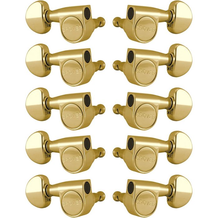 GROVER Pedal Steel Guitar 210 Series Tuning Machines Gold