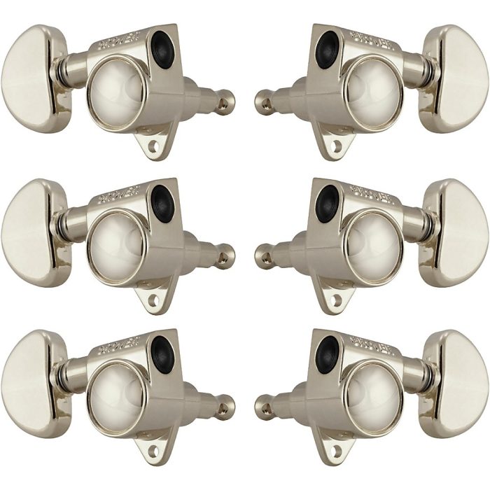 GROVER Rotomatics 102 Series Standard Button Tuning Machines Nickel