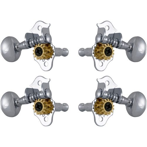 GROVER Sta-Tite Ukulele #8 Series Tuning Machines Chrome