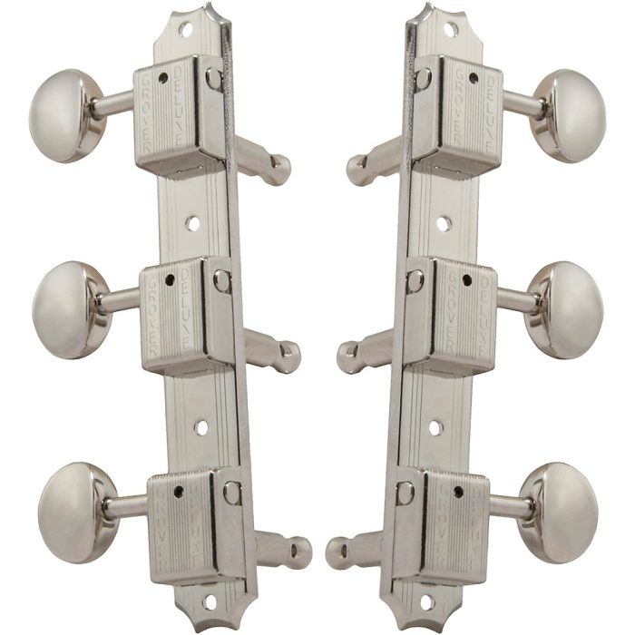 GROVER Vintage Deluxe 138 Series Tuning Machines Nickel