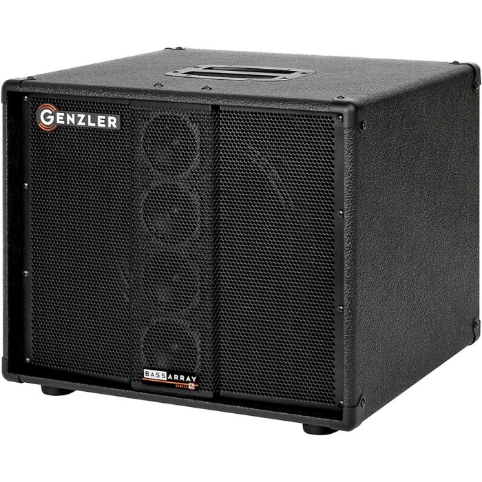 Genzler Amplification SERIES 2 BA2-112-3STR BASS ARRAY Straight 1x12 Line Array Bass Speaker Cabinet Black