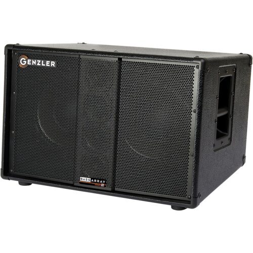Genzler Amplification SERIES 2 BA2-210-3SLT BASS ARRAY Slant 2x10 Line Array Bass Speaker Cabinet Black
