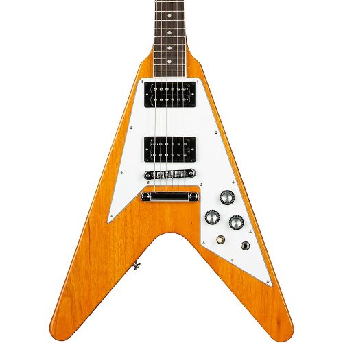 Gibson '70s Flying V Electric Guitar Antique Natural