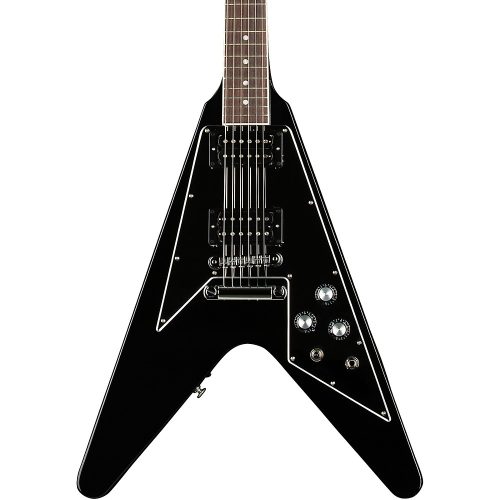 Gibson '70s Flying V Mirror Limited-Edition Electric Guitar Ebony