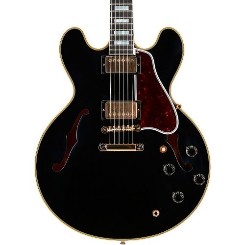 Gibson Custom 1959 ES-355 Reissue Stop Bar VOS Semi-Hollow Electric Guitar Ebony
