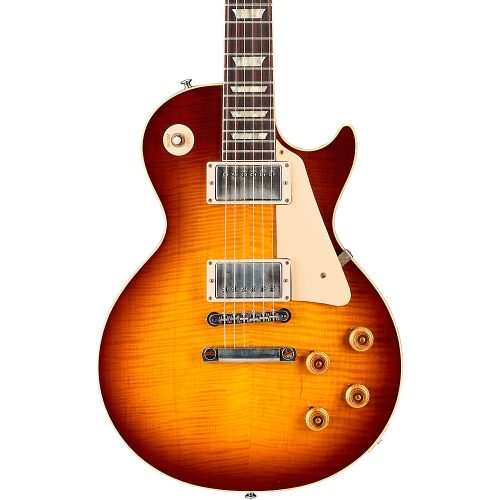 Gibson Custom 1959 Les Paul Standard Reissue VOS Electric Guitar Iced Tea Burst