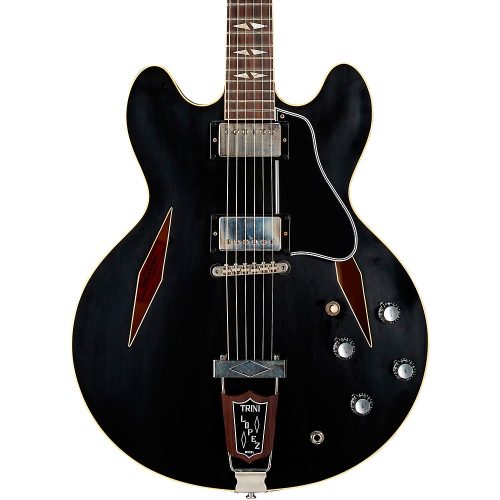 Gibson Custom 1964 Trini Lopez Standard Reissue Ultra-Light Aged Semi-Hollow Electric Guitar Ebony