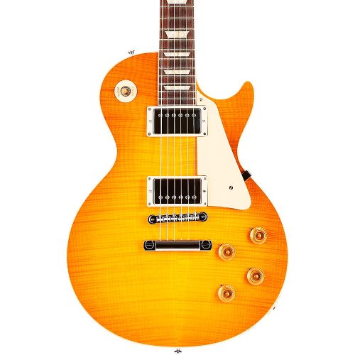 "Gibson Custom '59 Les Paul Standard Figured Top ""BOTB"" Electric Guitar Lemon Drop"
