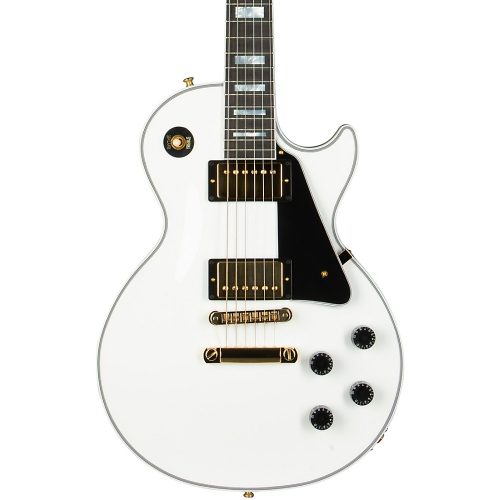 Gibson Custom Les Paul Custom Electric Guitar Alpine White