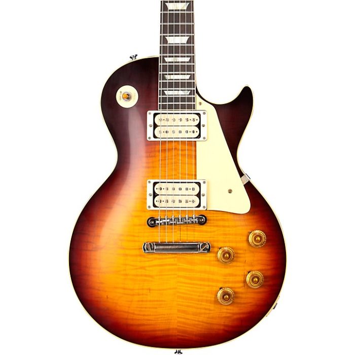 Gibson Custom M2M 1959 Les Paul Standard Reissue VOS w/Double Classic White Pickups & Hand Select Top Electric Guitar