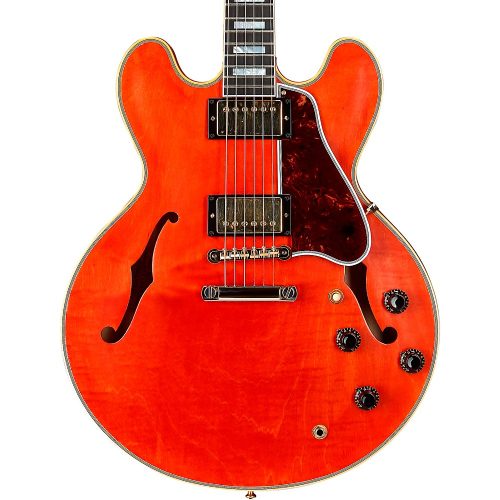Gibson Custom Murphy Lab 1959 ES-355 Reissue Stop Bar Light Aged Semi-Hollow Electric Guitar Watermelon Red