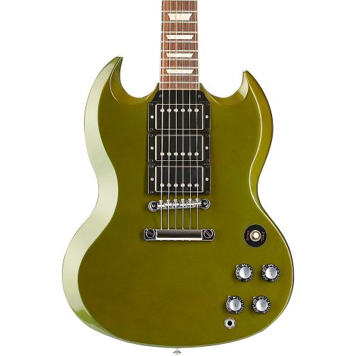 Gibson Custom SG Standard Fat Neck 3-Pickup Electric Guitar Antique Metallic Teal