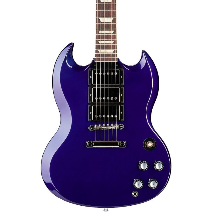 Gibson Custom SG Standard Fat Neck 3-Pickup Electric Guitar Candy Blue