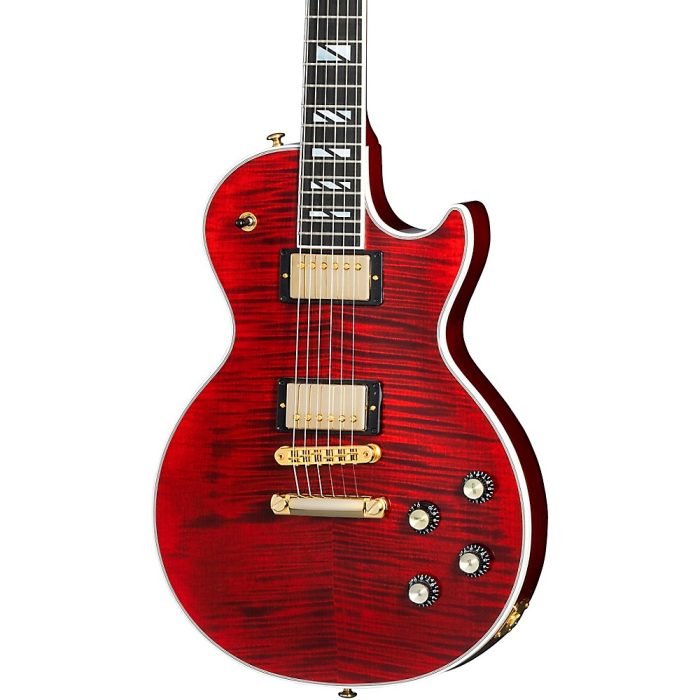 Gibson Les Paul Supreme Electric Guitar Wine Red