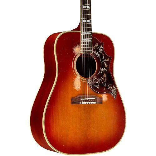 Gibson Murphy Lab 1960 Hummingbird Heavy Aged Acoustic Guitar Washed Cherry Sunburst