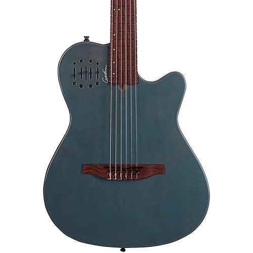Godin Multiac Mundial Nylon-String Acoustic-Electric Guitar Arctik Blue