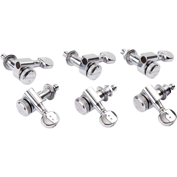 Graph Tech Electric Locking 6 In-line Classic 2 Pin Chrome