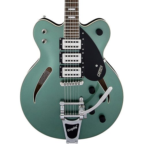 Gretsch Guitars G2627T Streamliner Center Block 3-Pickup Cateye With Bigsby Electric Guitar Georgia Green