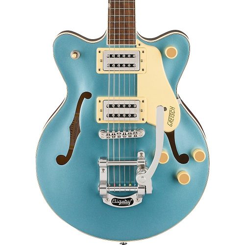 Gretsch Guitars G2655T Streamliner Center Block Jr. Double-Cut With Bigsby Electric Guitar Arctic Blue