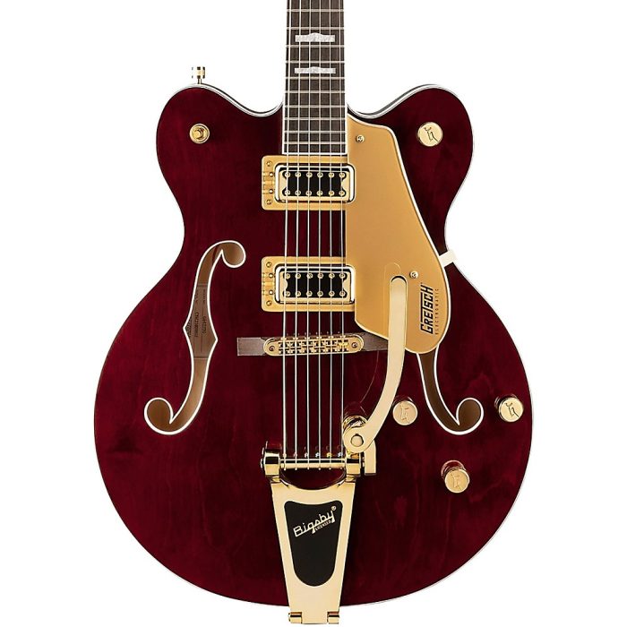 Gretsch Guitars G5422TG Electromatic Classic Hollowbody Double-Cut With Bigsby and Gold Hardware Electric Guitar Walnut Stain